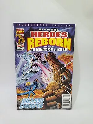 Buy Vintage Marvel Heroes Reborn Fantastic Four Iron Man No.14 Comic 1998 • 3.99£