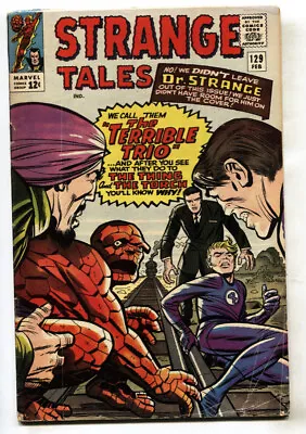 Buy Strange Tales #129--comic Book--1965--Human Torch--Dr Strange--Marvel • 30.44£