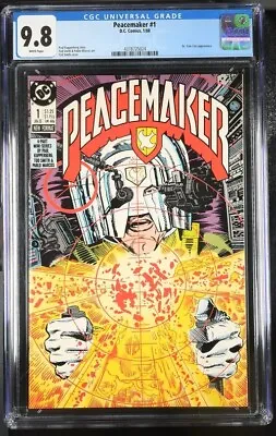 Buy Peacemaker #1 Cgc 9.8 Dr Tzin-tzin Tod Smith White Pages • 87.62£