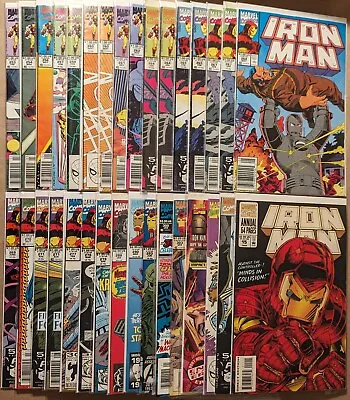 Buy Iron Man Lot Of 32 Comics 1990-1996 • 44.83£