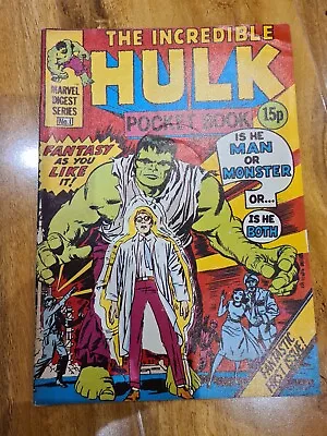Buy The Incredible Hulk Pocket Book No 1, 2 & 3 • 15£