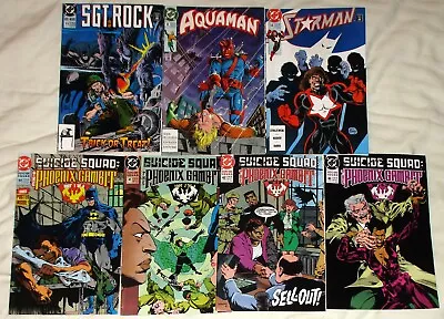 Buy BATMAN Lot - 7 X DC Comics, 4 Complete Stories - Suicide Squad, Aquaman Sgt Rock • 7£