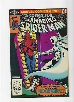 Buy Amazing Spider-Man #220 Moon Knight & Spiderman 1963 Series Marvel • 15.57£