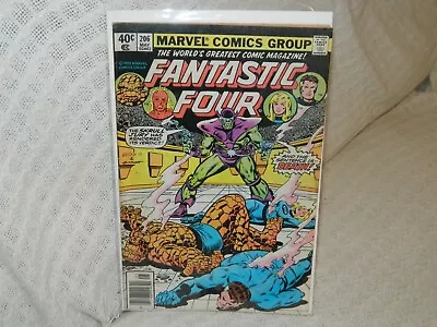 Buy 1979 Marvel Comics Fantastic Four #206 Comic Book 1st App Empress R'Klll • 4£
