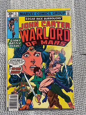 Buy John Carter Warlord Of Mars #5 Comic Book • 6.32£