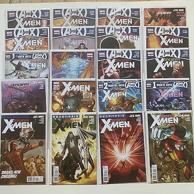 Buy Uncanny X-Men 1 - 20 Complete Full Set Marvel Comics 2012 Series Regenesis NM • 31.96£