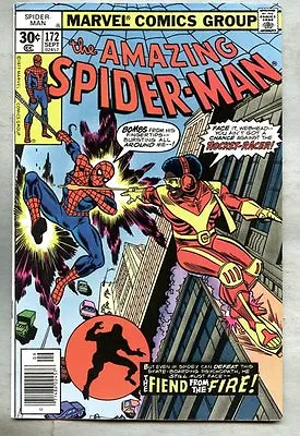 Buy Amazing Spider-Man #172-1977 Fn+ 1st Rocket Racer / Molten Man • 12£
