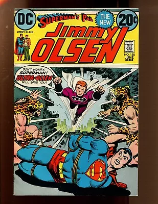 Buy Superman's Pal Jimmy Olsen #158 - Nick Cardy Cover (8.5/9.0) 1973 • 7.90£