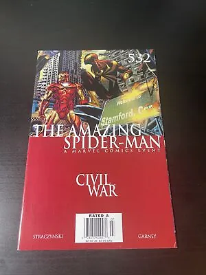 Buy Amazing Spider-Man #532 (FN+) Newsstand Variant - Civil War • 4.01£