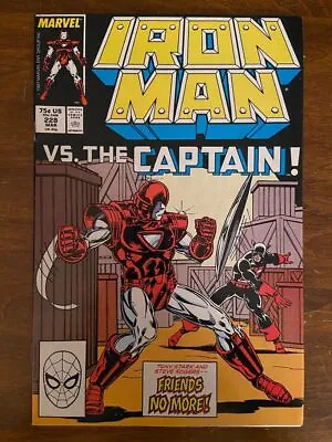 Buy IRON MAN #228 (Marvel, 1968) F+ Steve Rogers • 6.32£