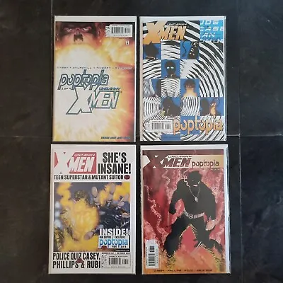 Buy Uncanny X-Men 395 396 397 398 - Marvel 2001 - Full 4 Part Poptia Story • 6.79£