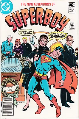 Buy The New Adventures Of Superboy # 8 (Kurt Schaffenberger) (USA, 1980) • 3.42£
