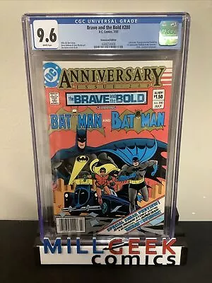 Buy The Brave And The Bold #200, DC Comics, CGC Graded 9.6, White Pages, Newsstand • 100.39£