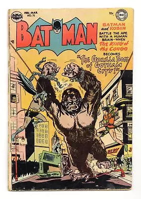 Buy Batman #75 FR 1.0 1953 • 203.19£