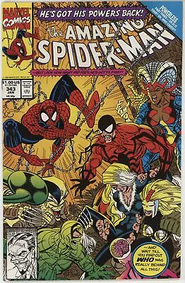 Buy Amazing Spider-Man (1963) #343 VF/NM 9.0 First Cameo Appearance Of Cardiac • 10.27£