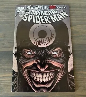 Buy Amazing Spider-Man #572 Bullseye Variant SIGNED By Dan Slott W/COA!  NM COPY!!! • 19.73£