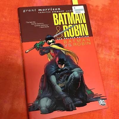 Buy Batman & Robin: Batman Vs. Robin DC Hardback Book • 13.33£