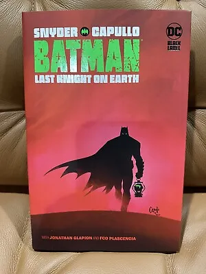 Buy Batman: Last Knight On Earth Hardcover Graphic Novel DC Comics Black Label • 10.27£