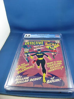 Buy Detective Comics 359 Cgc 3.5 First Batgirl Dc 1967 • 395.30£