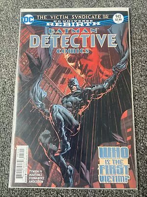 Buy Batman Detective Comics #943, 2016, DC Comic DC Universe Rebirth Part One • 3.99£
