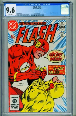 Buy Flash #324 CGC 9.6 Reverse Flash 1983 DC Comic Book-4330291009 • 77.27£
