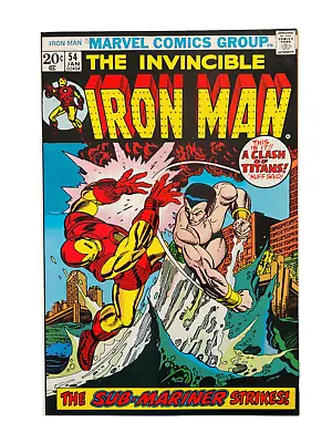 Buy Iron Man #54 KEY ISSUE 1st Appearance Moondragon! Marvel! Gil Kane Cover! • 124.93£