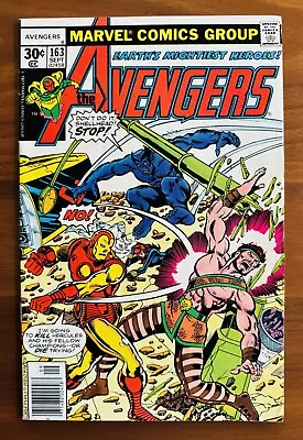 Buy Avengers #163 F/F+  (Marvel 1977) ~ Battle The Champions ~ George Perez • 3.95£