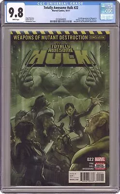 Buy Totally Awesome Hulk #22A 1st Printing CGC 9.8 2017 0328064003 • 87.63£