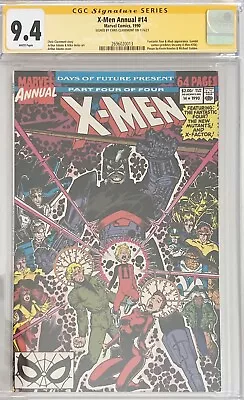 Buy X-Men Annual #14 CGC 9.4 NM Marvel 1990 Signed By Chris Claremont • 275.68£