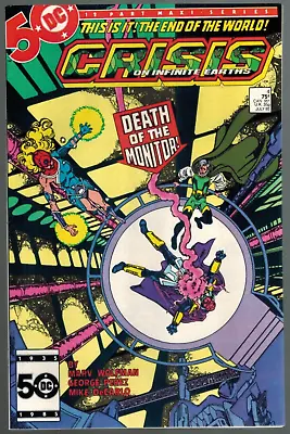 Buy Crisis On Infinite Earths 4  Death Of The Monitor!  1985 VF/NM • 10.25£