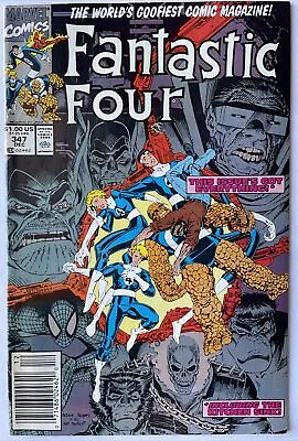 Buy Fantastic Four #347 Newsstand 1st Appearance New FF Hulk Wolverine GR Spider-Man • 2.40£