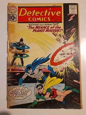Buy Detective Comics #296 Oct 1961 Fair/Good 1.5 1st Appearance Of Planet Master • 14.99£