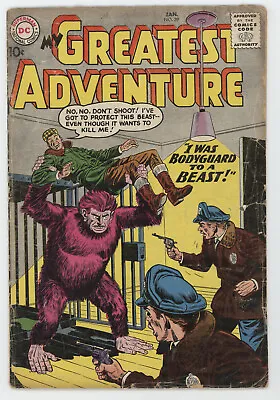 Buy My Greatest Adventure 39 DC 1960 VG Man Beast Monster • 17.69£