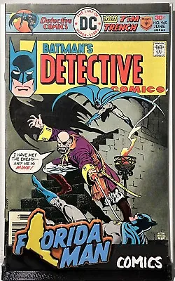 Buy Detective Comics #460 F+ 6.5 First Capt. Stingaree, Chua/McLaughlin Art 1976 • 5.59£