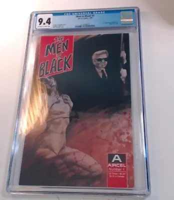 Buy Men In Black #1 Aircel 1990 CGC 9.4 *FIRST APPEARANCE OF MIB AGENT J & AGENT K* • 252.99£