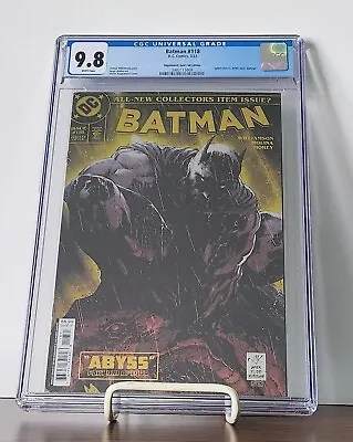 Buy Batman #118 CGC 9.8 Gold Foil 1:250 Todd McFarlane Homage Variant Cover 2/22 • 264.19£