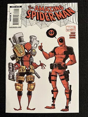Buy Marvel Comics Amazing Spider-Man #611 Deadpool Skottie Young Cover Art, 2009 NEW • 31.77£