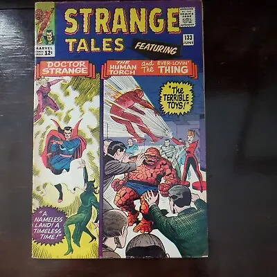 Buy Strange Tales # 133 Very Sharp Book! Ditko Puppetmaster Shazana PetetheGreek 534 • 34.76£