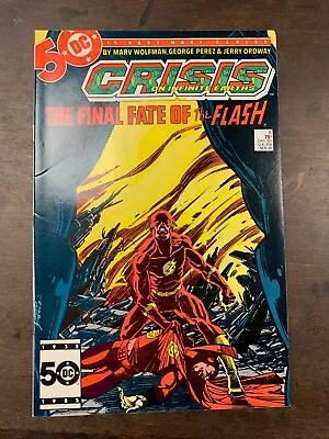 Buy Dc Comics Crisis On Infinite Earths #8 Death Of Flash Vf Or Better • 23.97£