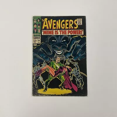Buy Avengers #49 1968 VG-  Scarlet Witch Quit 1st Appearance Of Typhon Cent Copy • 24£