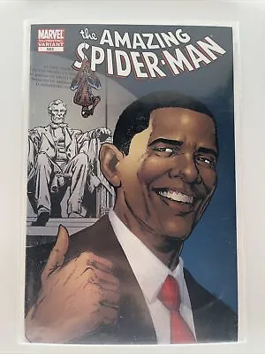 Buy Marvel Comics Amazing Spider-Man #583 5th Printing Variant Obama • 11.99£