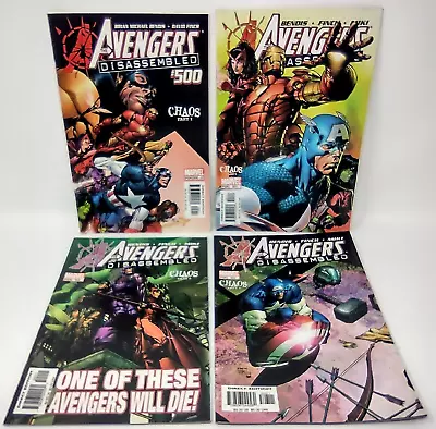 Buy Avengers Issues 500 501 502 503 Marvel Comics 2004 Chaos Complete Run Of 4 Parts • 16.03£