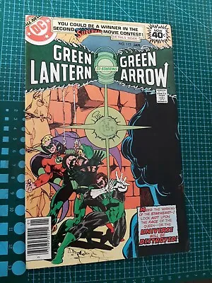 Buy Green Lantern #112 Dc Comics Green Arrow Golden Age Origin January 1979  Fn • 13.50£