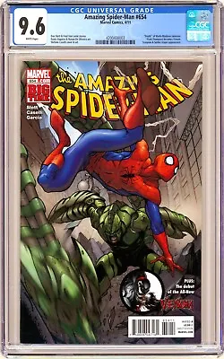 Buy Marvel AMAZING SPIDER-MAN (2011) #654  1st FLASH Agent VENOM Key CGC 9.6 NM+ • 47.96£