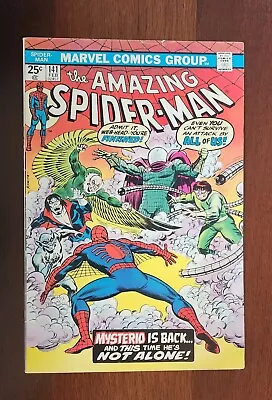 Buy Amazing Spider-Man #141- First Appearance Of 2nd Mysterio- 1975 • 39.72£