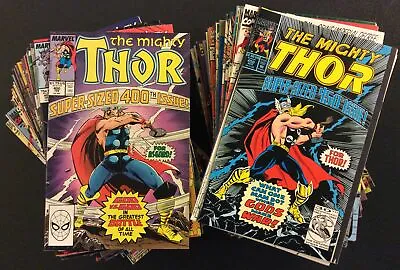 Buy MIGHTY THOR #400 - 500 Comics #411 412 1ST APP NEW WARRIORS Marvel Thunder God • 473.01£