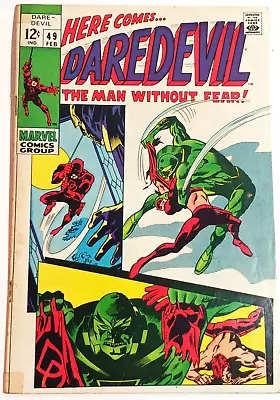 Buy Daredevil #49 Mar 1968 Marveln- Stan Lee Gene Colan George Klein 1st Star Saxon • 25.98£