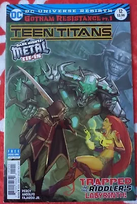 Buy Teen Titans #12 - 1st Batman Who Laughs - 1st Printing - DC Comics • 41.58£