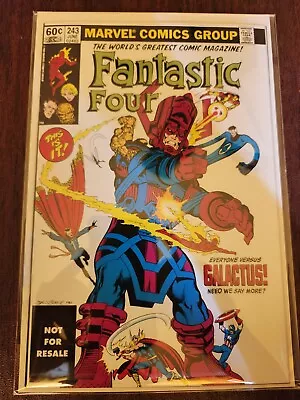 Buy Fantastic Four #243 2006 MARVEL COMIC BOOK 9.4 TOYBIZ VARIANT REPRINT V17-53 • 18.95£