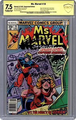 Buy Ms. Marvel #19 CBCS 7.5 Newsstand SS 1978 • 116.09£